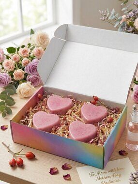 NEW Mother’s Day Radiance Collection Artisan Heart Soap Gift Set